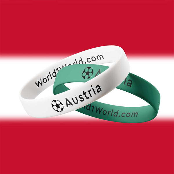 Austria Soccer Wristband – National Team