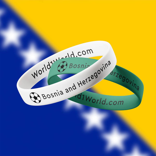 Bosnia and Herzegovina Soccer Wristband – National Team