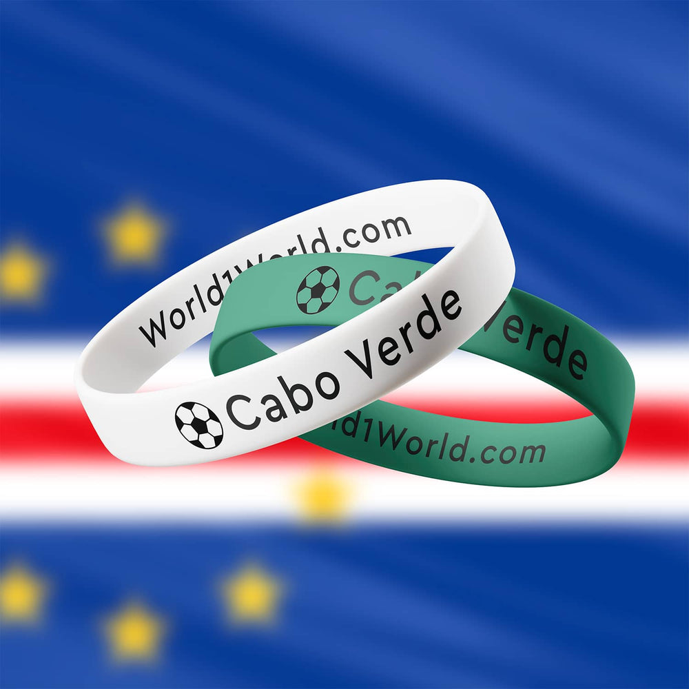 Cabo Verde Soccer Wristband – National Team