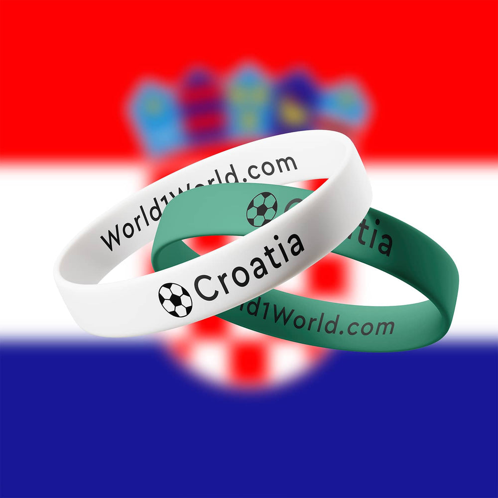 Croatia Soccer Wristband – National Team
