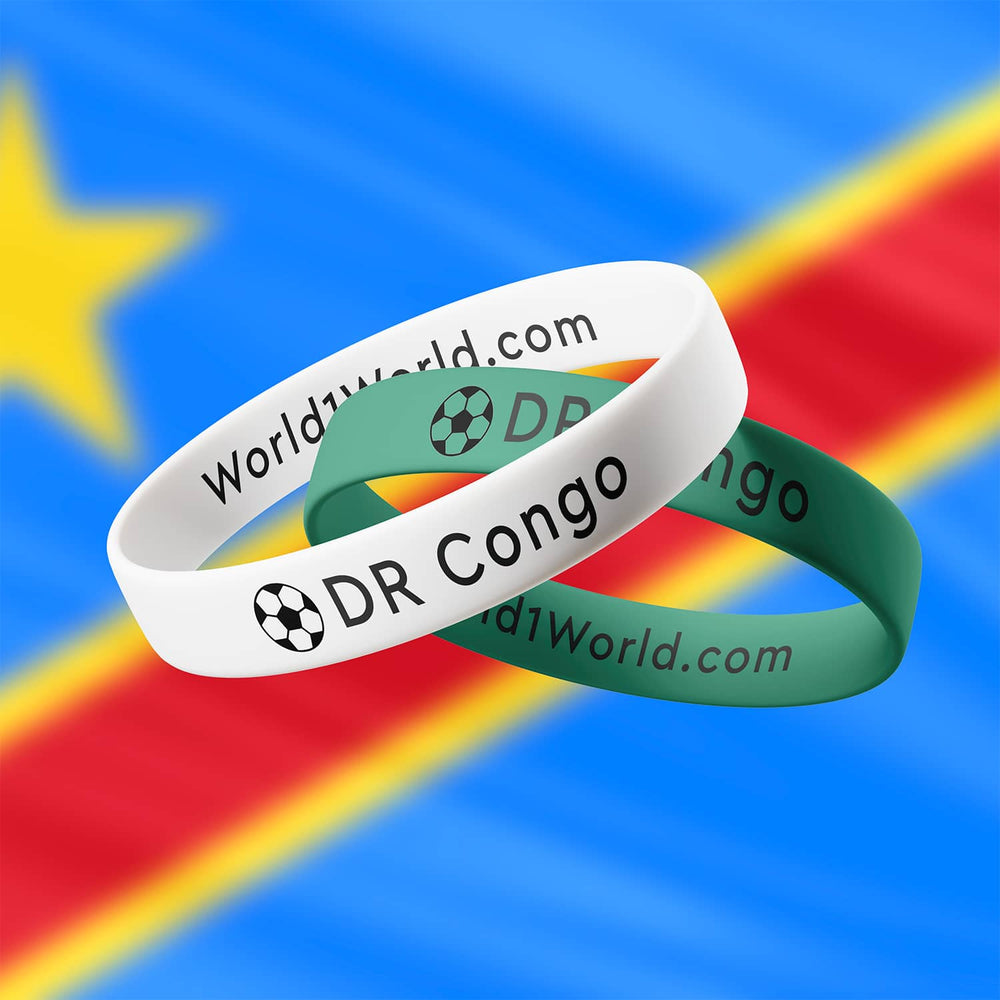 DR Congo Soccer Wristband – National Team