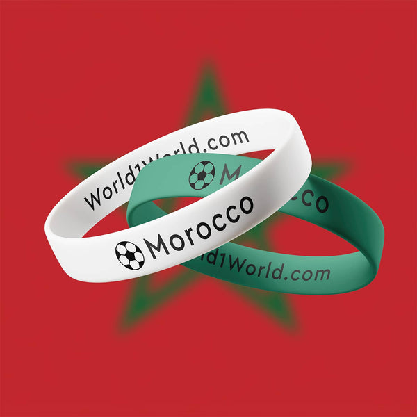 Morocco Soccer Wristband – National Team