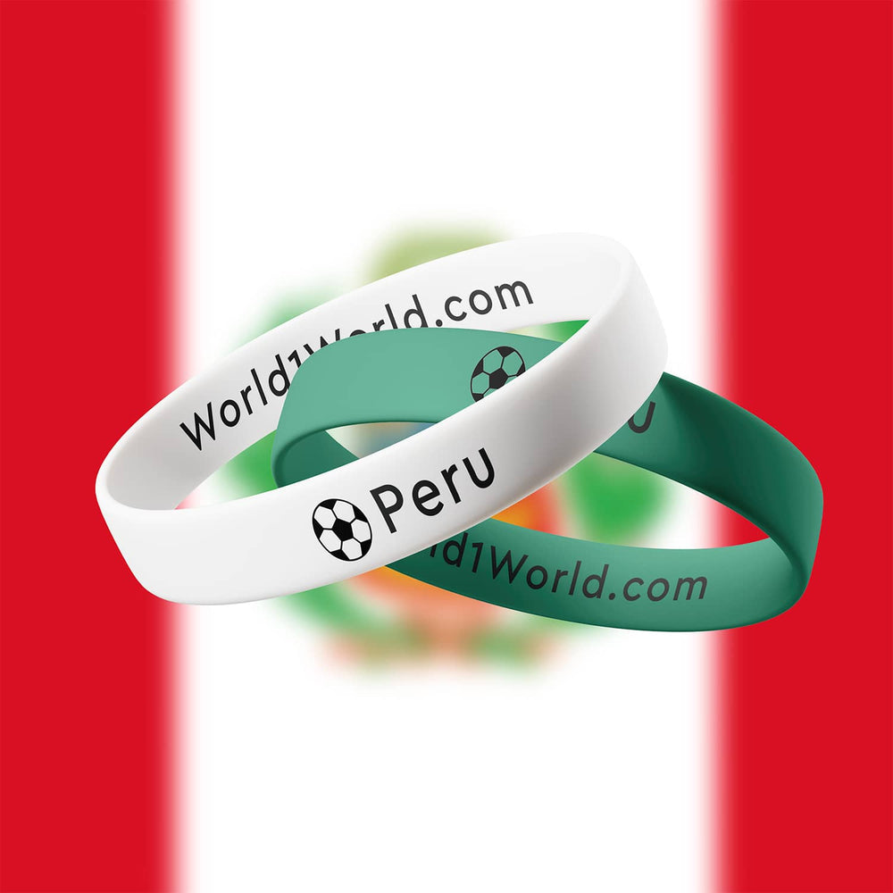 Peru Soccer Wristband – National Team