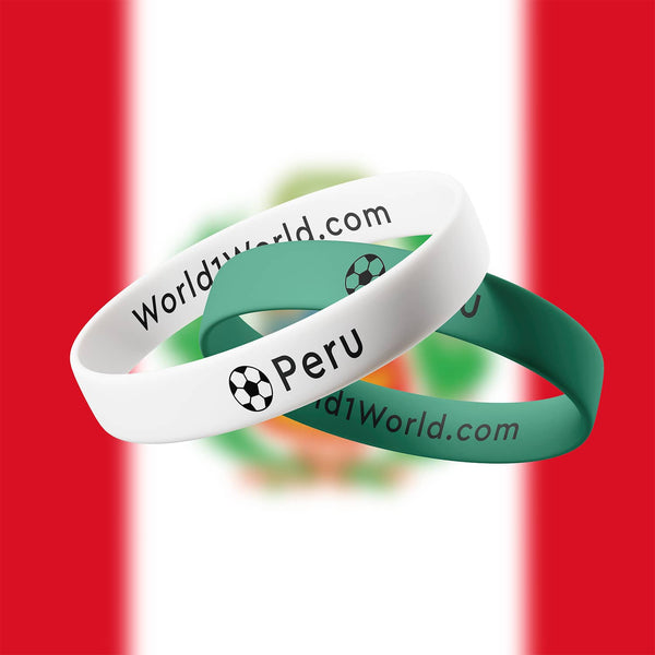 Peru Soccer Wristband – National Team