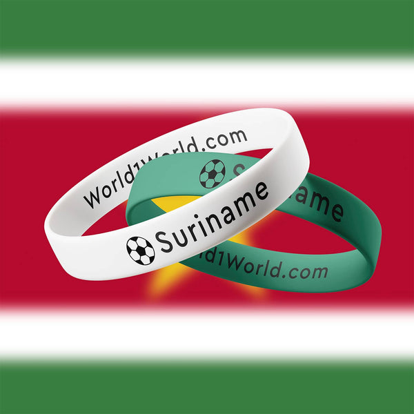Suriname Soccer Wristband – National Team