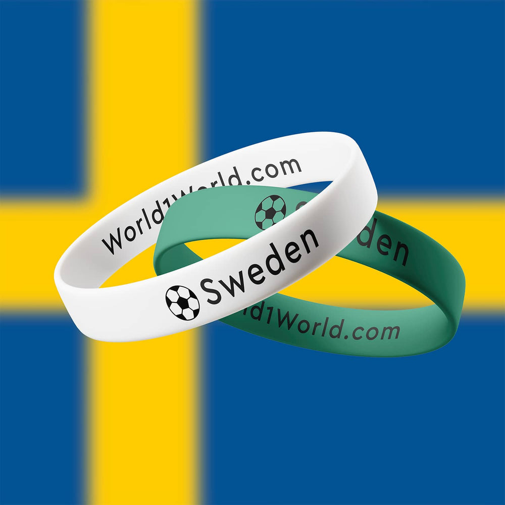 Sweden Soccer Wristband – National Team