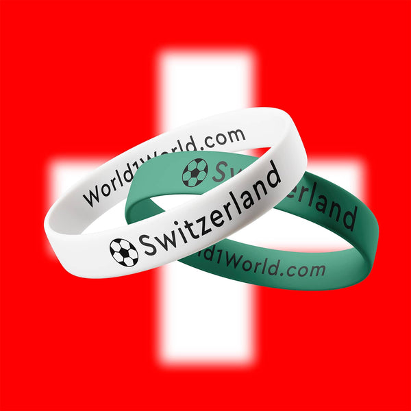 Switzerland Soccer Wristband – National Team