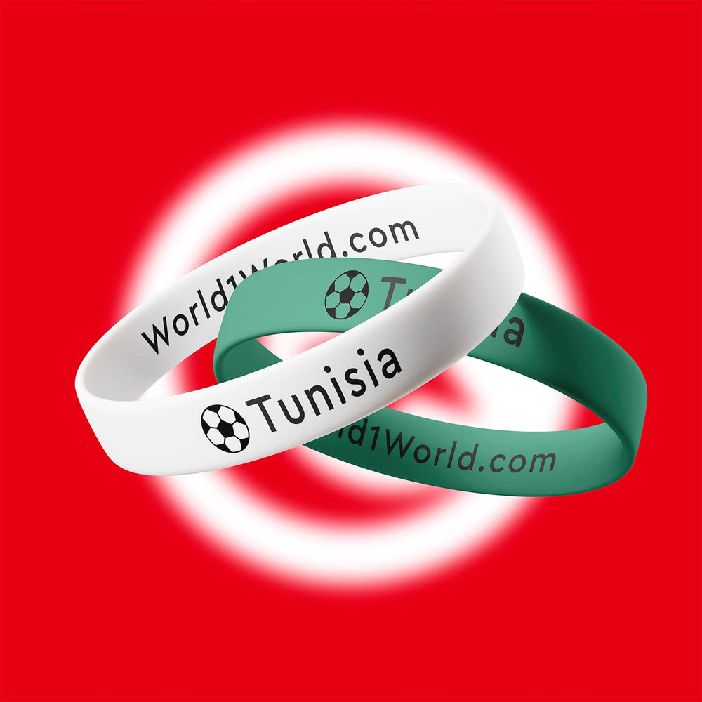 Tunisia Soccer Wristband – National Team